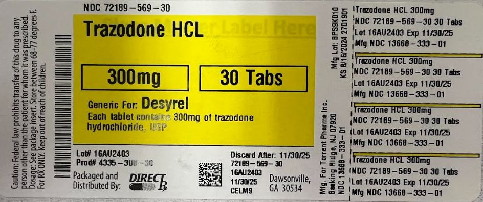 Trazodone Hcl